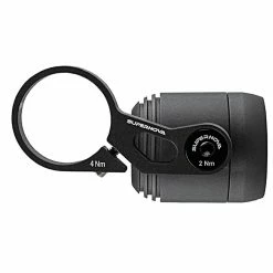 Frontleuchte Supernova E3 PURE 3 HBM, Mattschwarz, Dynamo, StVZo Zugelassen