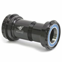 Innenlager WHEELS MFG. "BB30 To Outboard", Enduro Abec3, Für 24mm-Achse (Shimano-Standard), Schwarz
