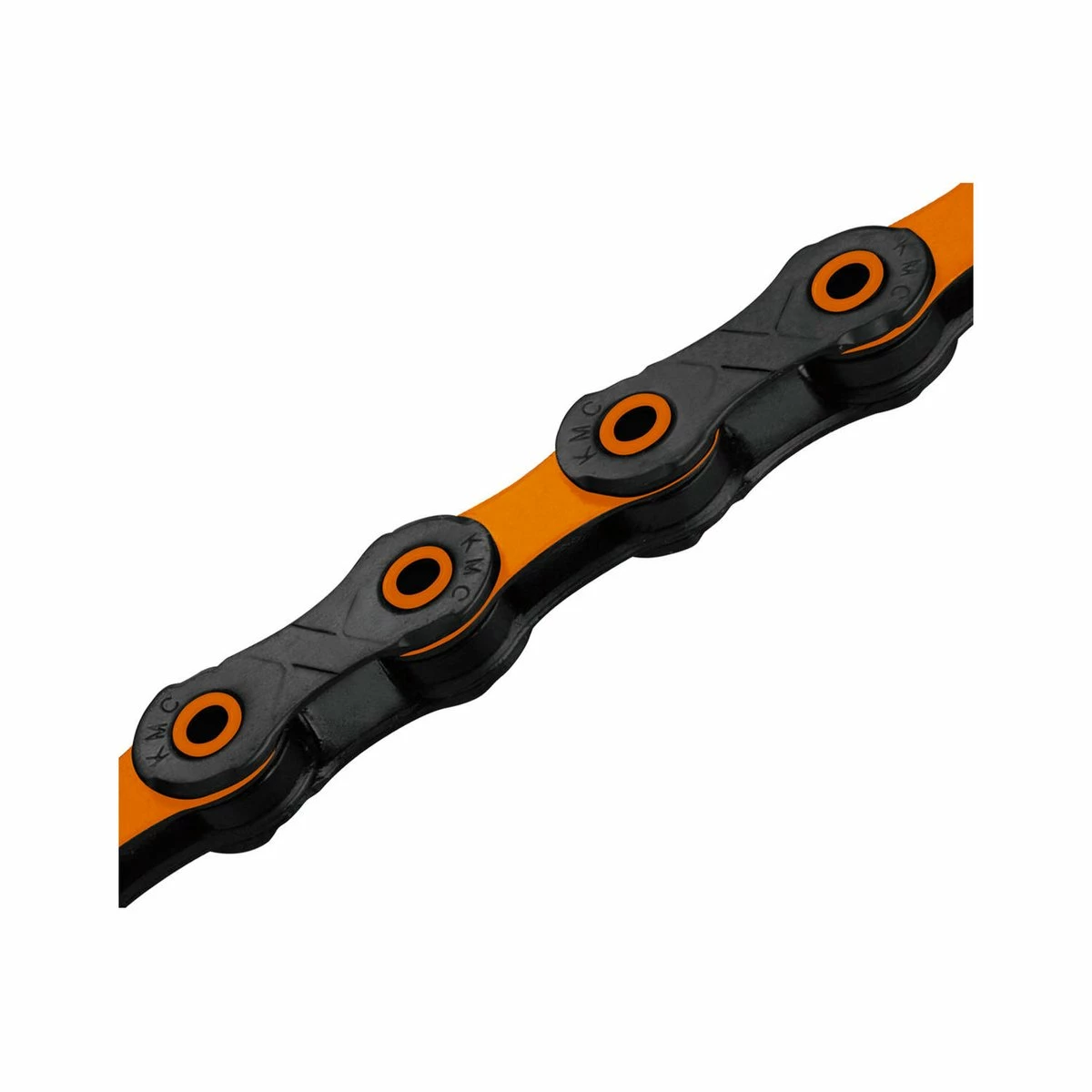 Kette KMC DLC 12, 12-fach, Schwarz/Orange, 126 Glieder - Image 2