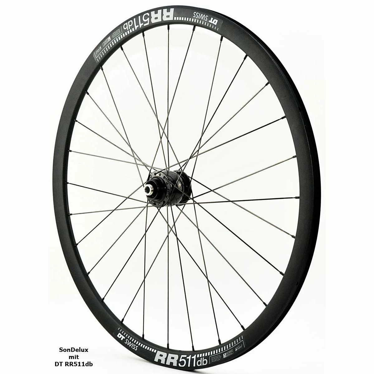 Laufrad Mit SonDelux 12 Nabendynamo, 12 X 100 Mm Steckachse - Image 3