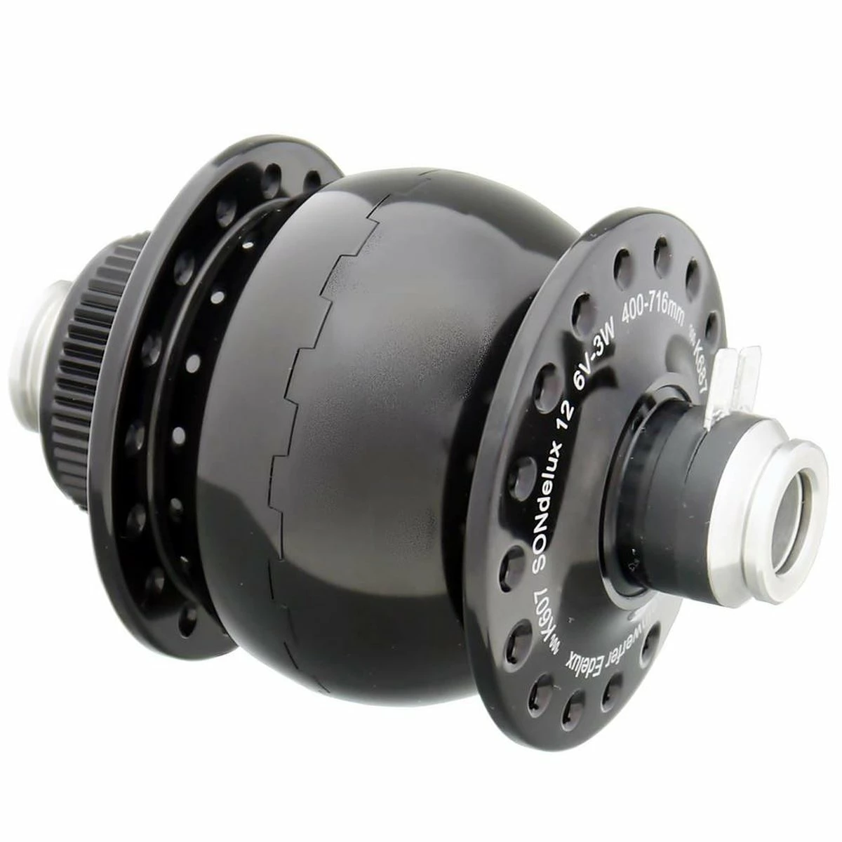 Laufrad Mit SonDelux 12 Nabendynamo, 12 X 100 Mm Steckachse - Image 6