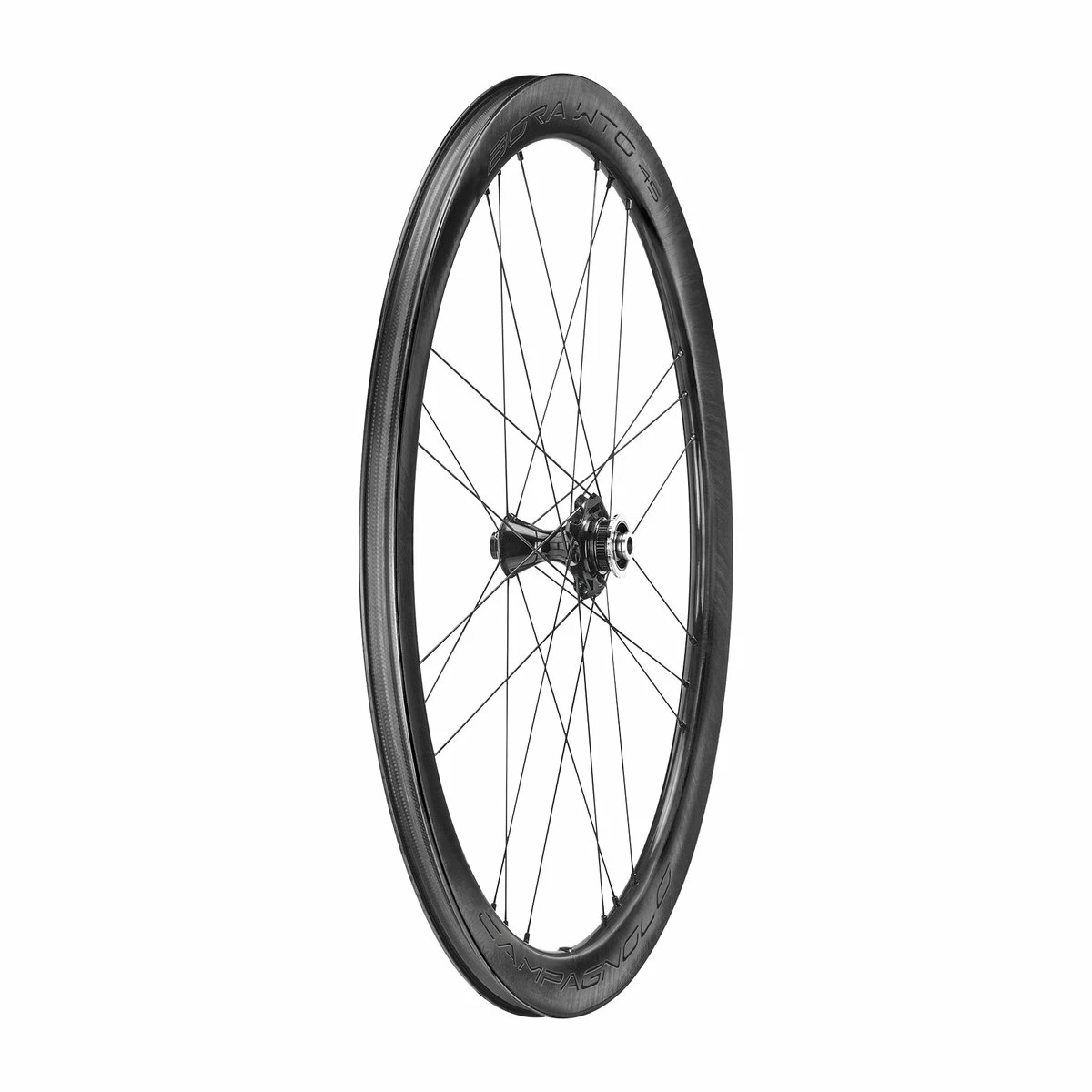 Campagnolo® Laufradsatz CAMPAGNOLO Bora WTO 45 Dark C19 Disc 2-Way-Fit, Centerlock, Freilauf: SRAM XDR, WH20-BOWTODFR45DK - Image 3