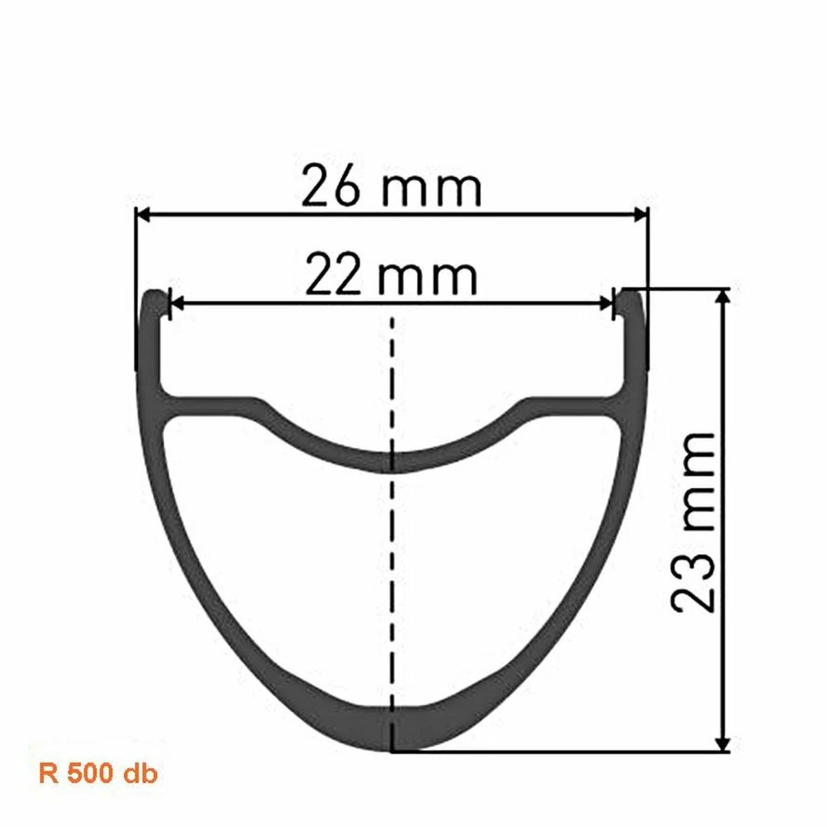 Laufradsatz Newmen Road Disc - DT R 500 Db - Image 3