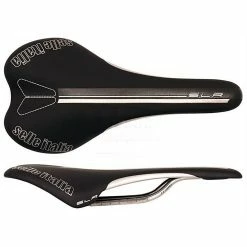 Sattel SELLE ITALIA SLR, Schwarz, Gestell Titan Ti316, Schale Nylon-Carbon, Ca. 165 Gramm