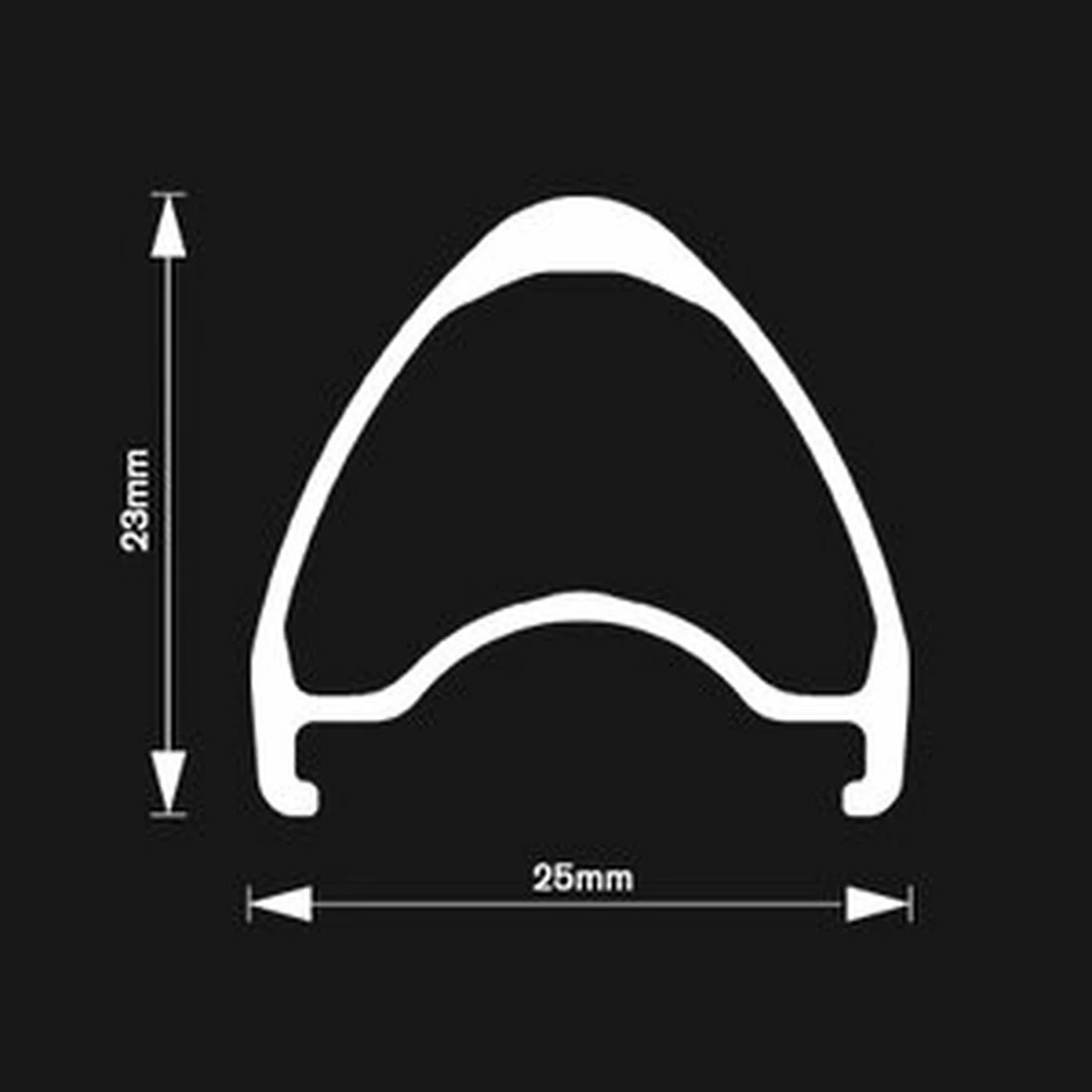 Felge H Plus Son The Hydra, Schwarz, Ca. 440 Gramm - Image 6