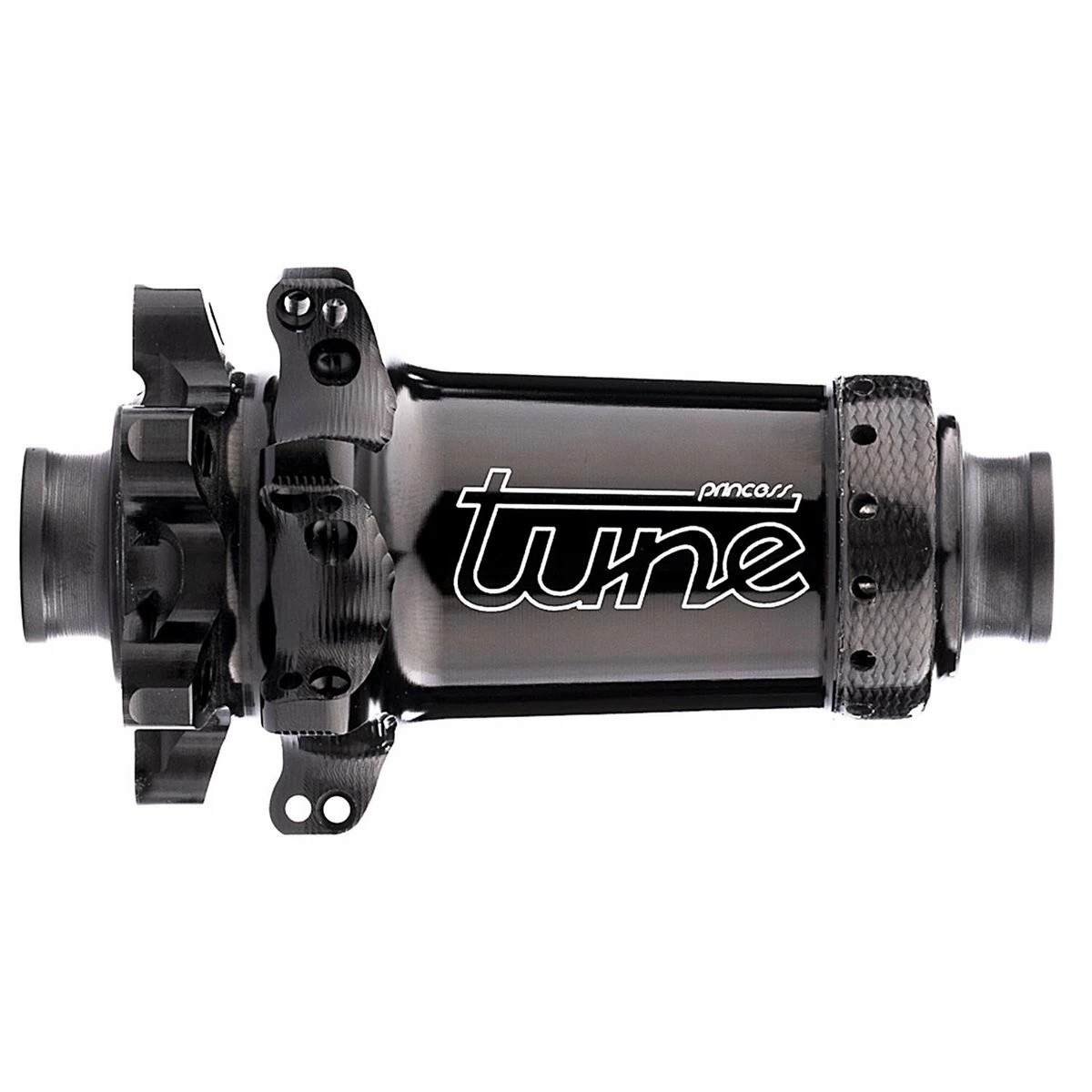 Vorderradnabe Tune Princess, CARBON Endkappen, Lager Keramik